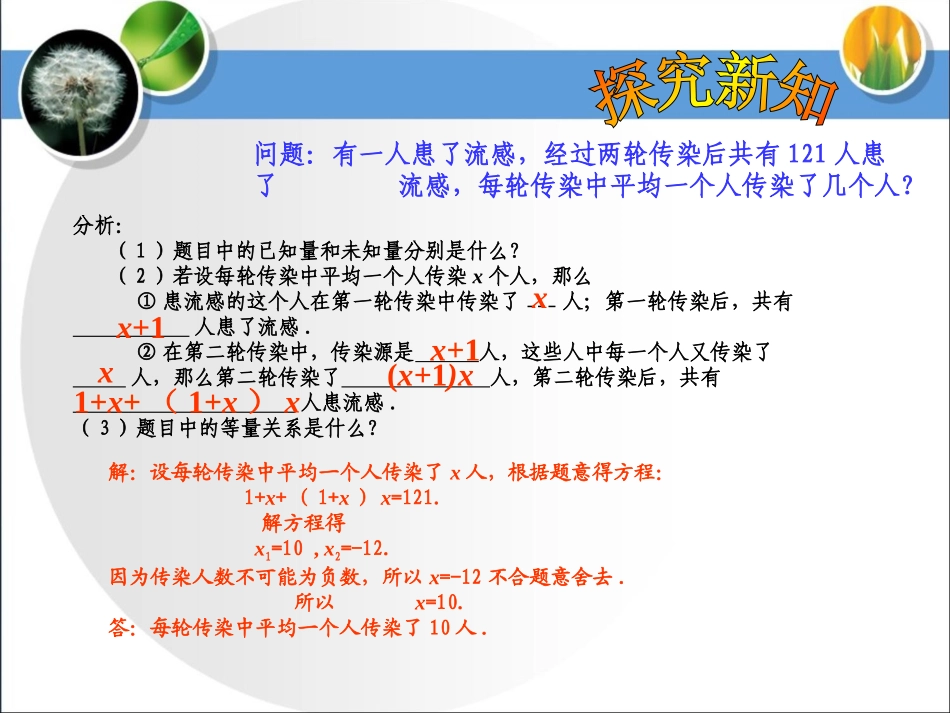 《实际问题与一元二次方程（1）》参考课件_第3页