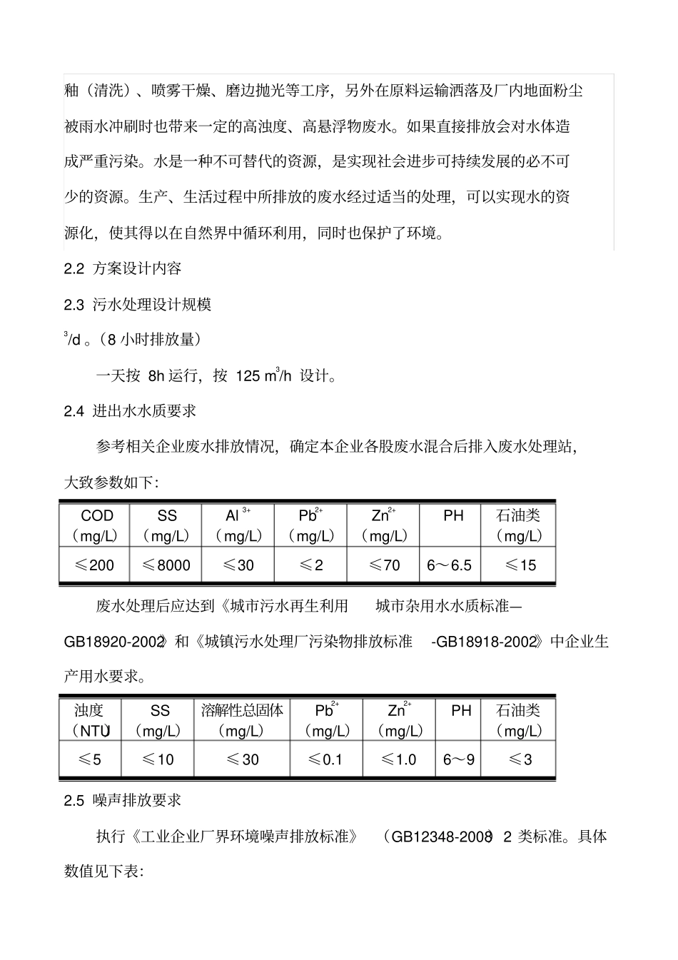污水处理工程设计方案_第3页