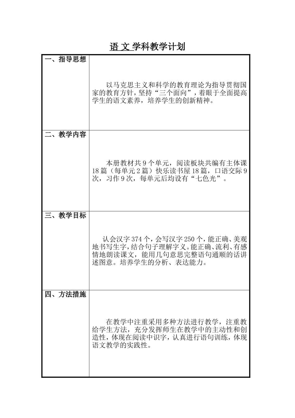 教科版小学二年级下册语文教案_第2页