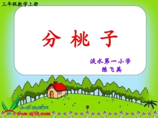 分桃子--最终版本课件