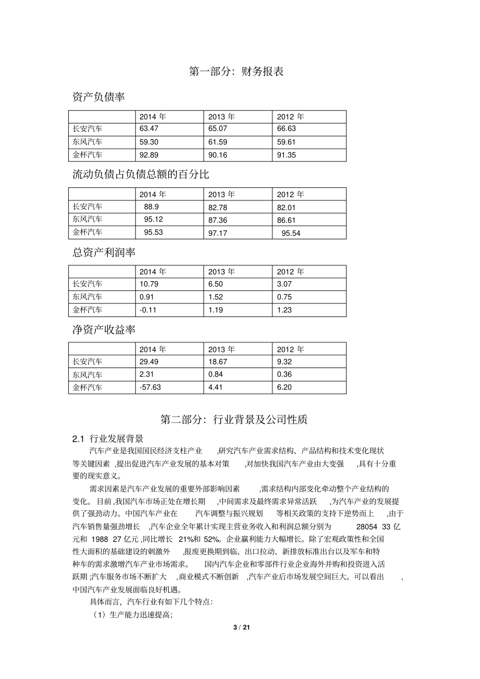 汽车制造业财务报表分析全解_第3页