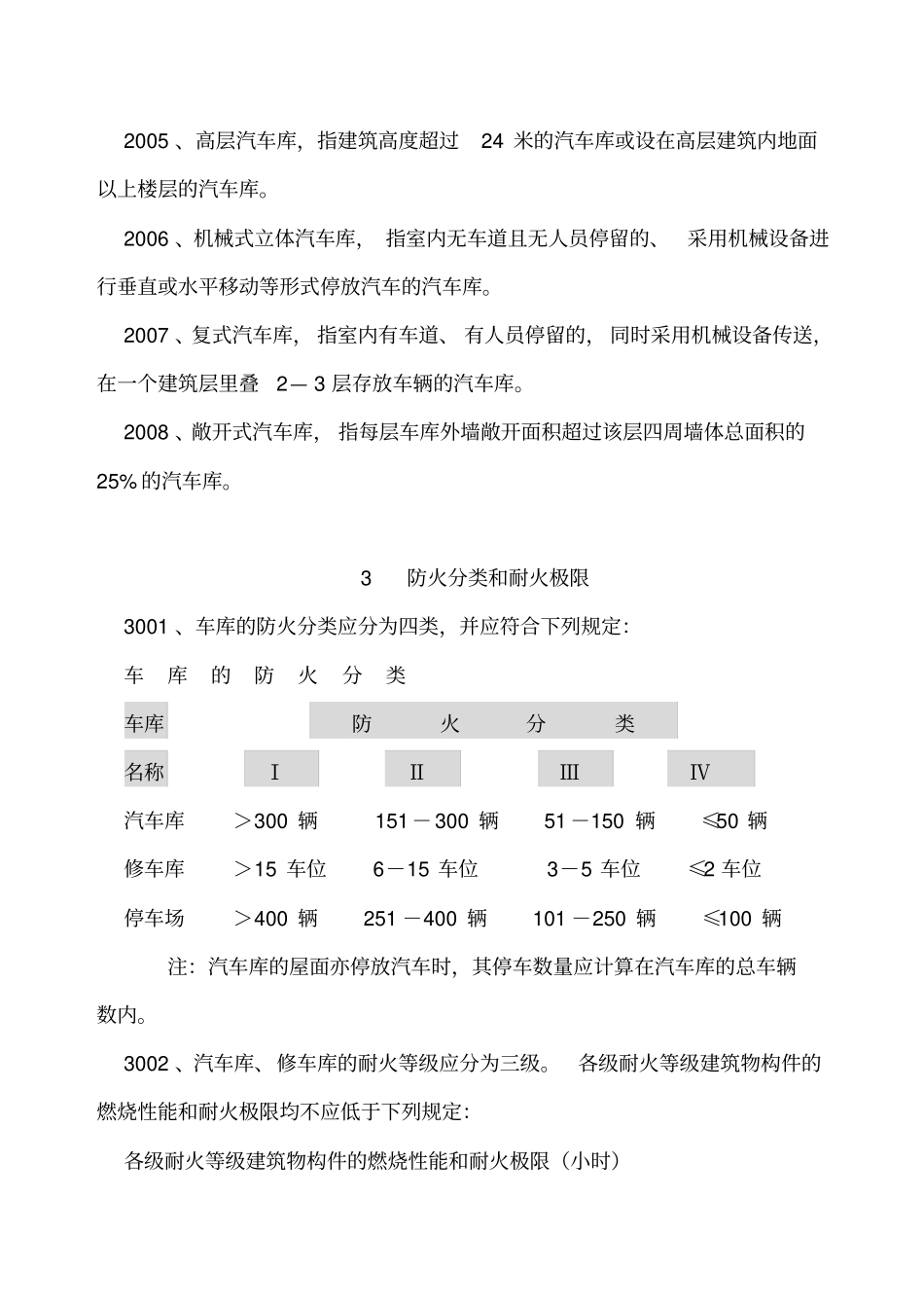 汽车库修车库停车场设计防火规范_第2页