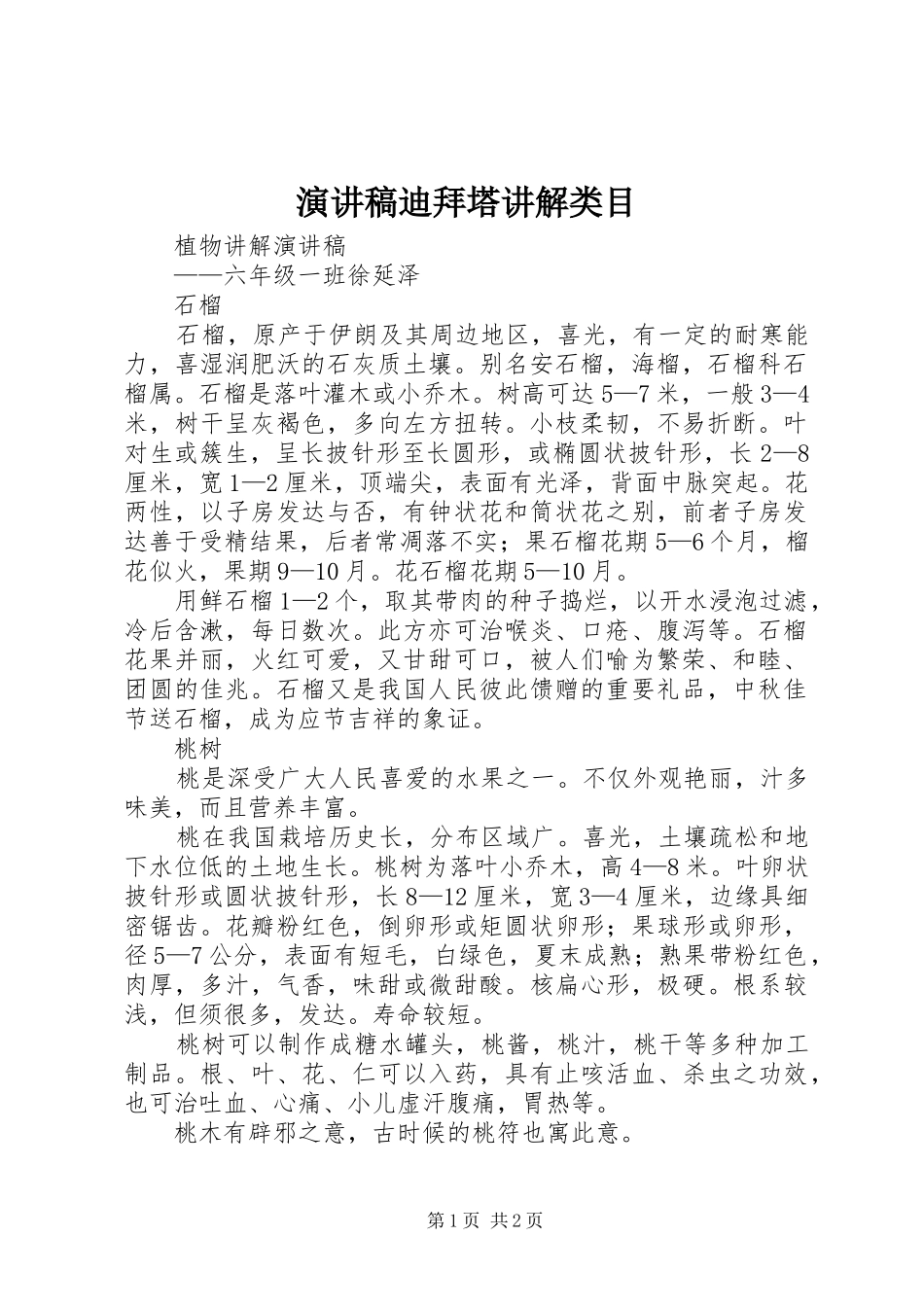 演讲迪拜塔讲解类目_第1页