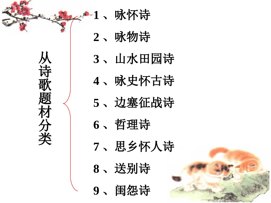 古诗类型分析_第2页