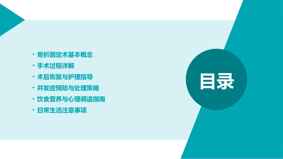 骨折固定术患者须知_第2页