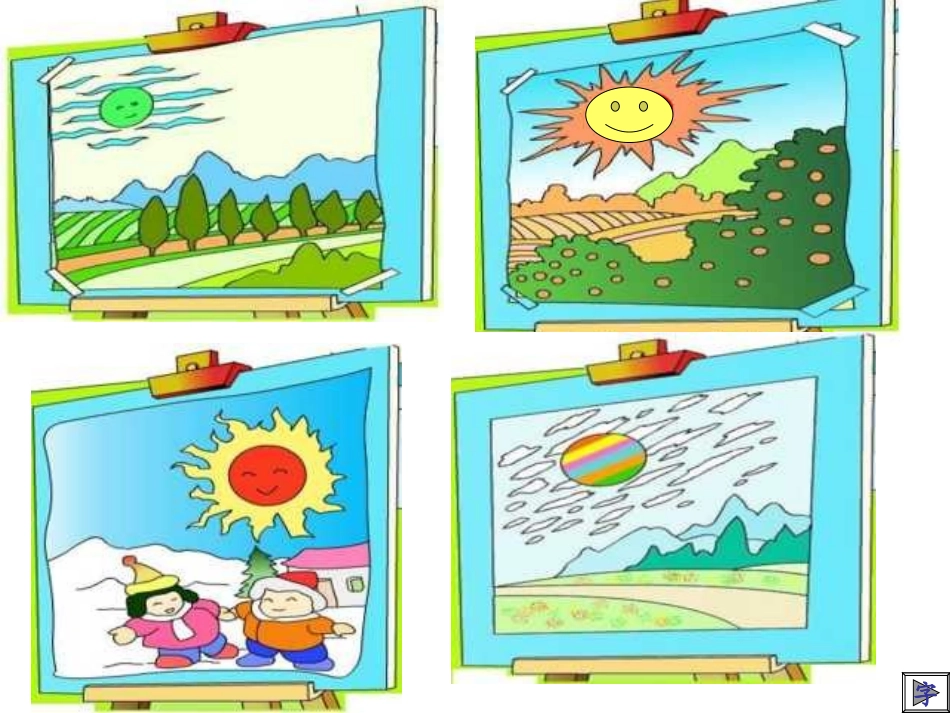 人教版一年级语文下册四个太阳教学课件_第2页