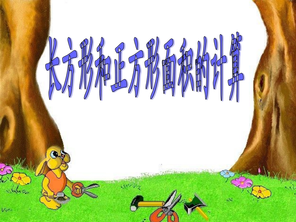 《长方形、正方形面积的计算》课件1_第1页