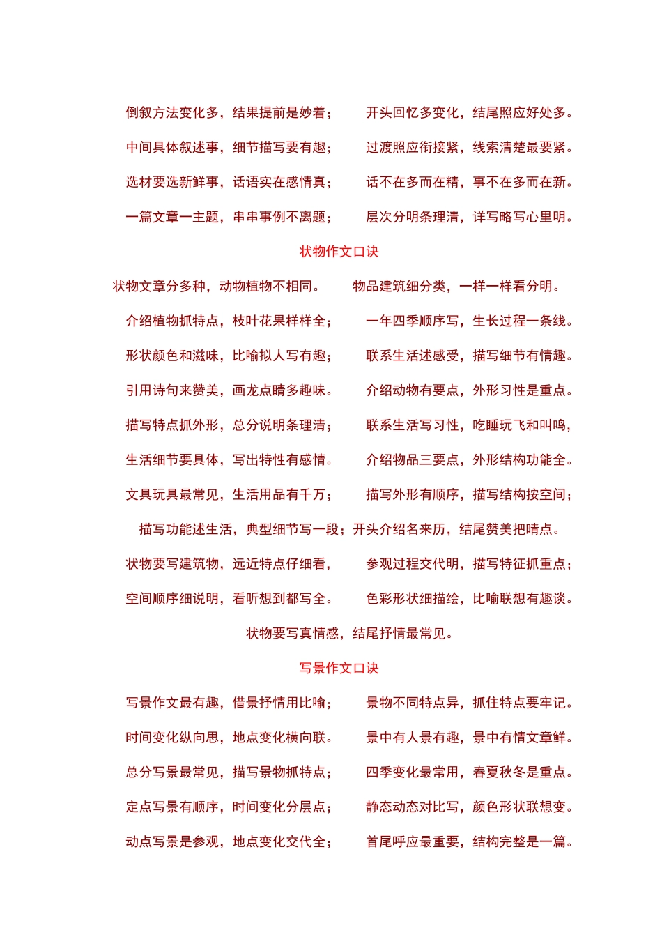 学习作文口诀_第2页