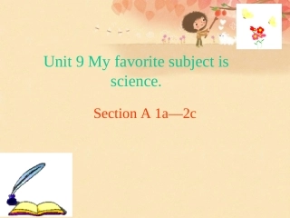 七年级上学期Unit9SectionA1a-2c课件