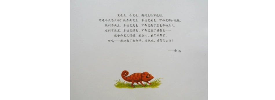 绘本—变色龙_第2页