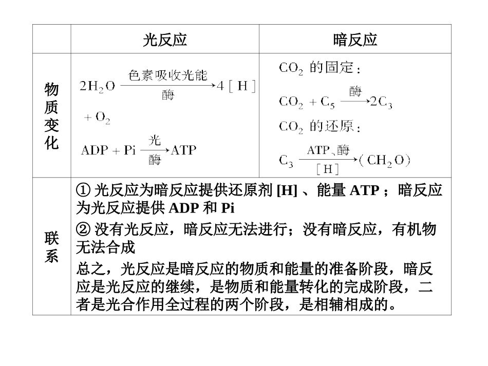 二轮复习资料第二讲光合作用和细胞呼吸_第3页