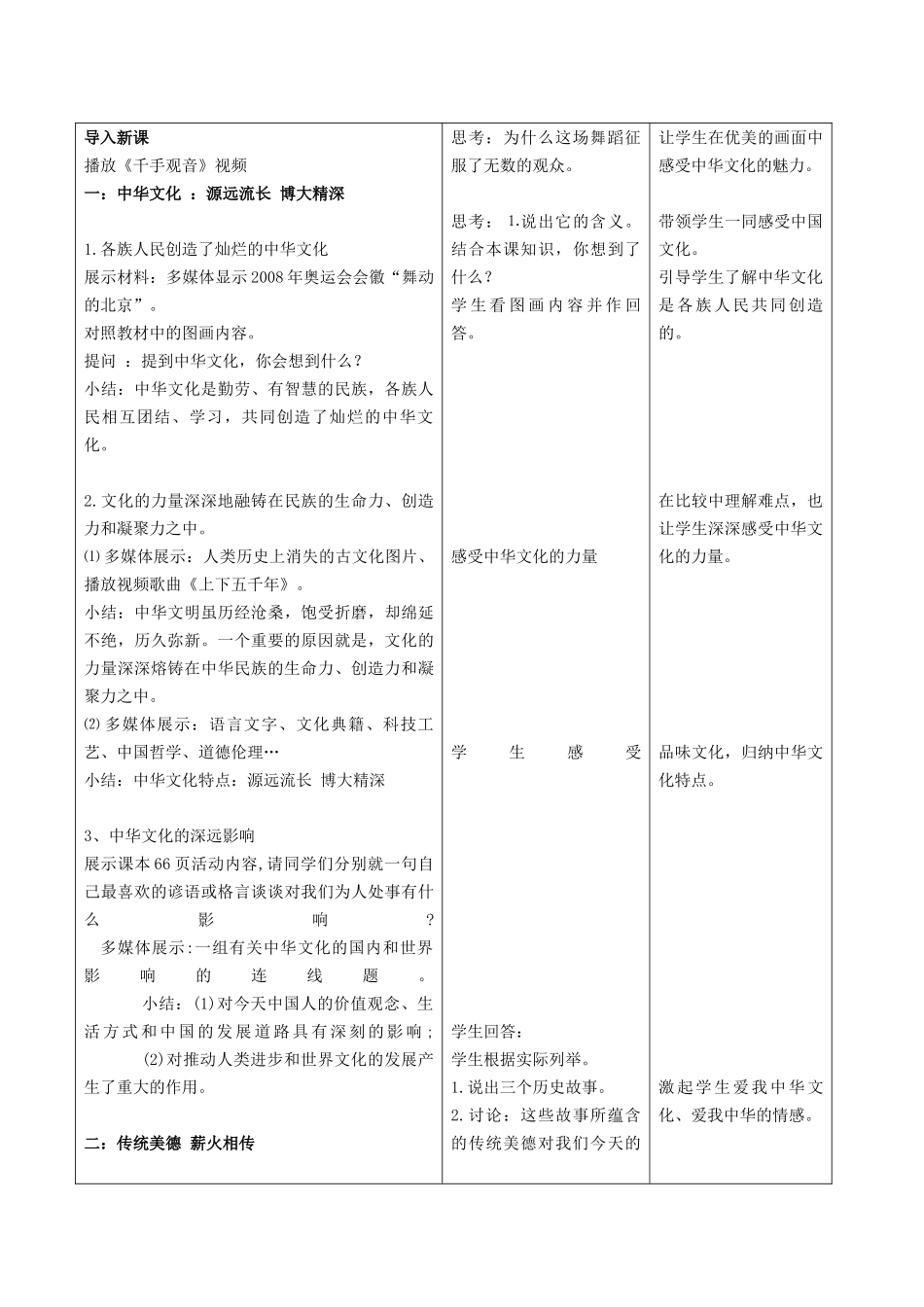 教学设计灿烂的中华文化_第2页