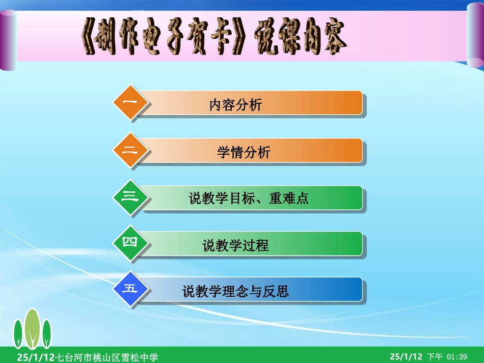 网页设计与制作说课课件_第2页