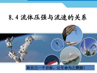 流体压强与流速的关系课件