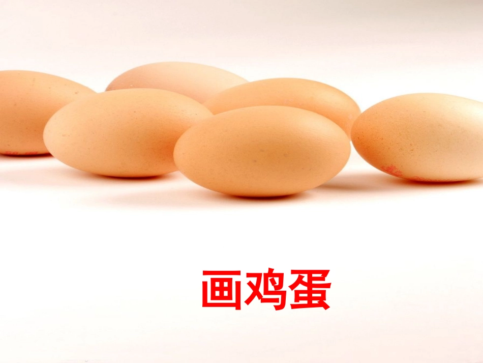 《画鸡蛋》教学课件_第1页