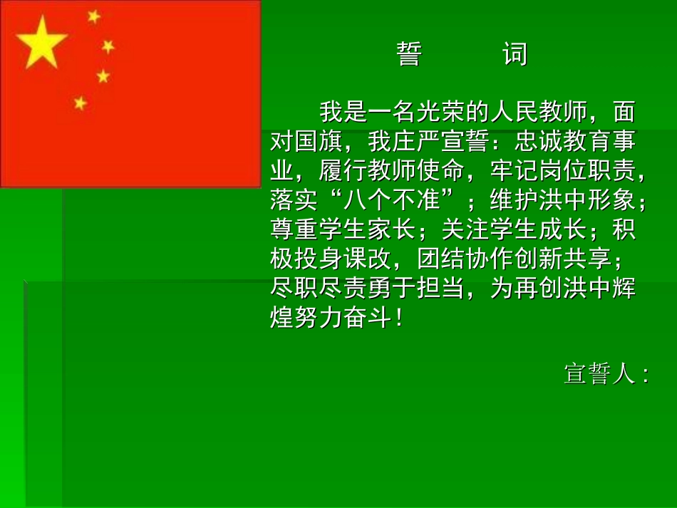 2014宣誓誓词_第1页