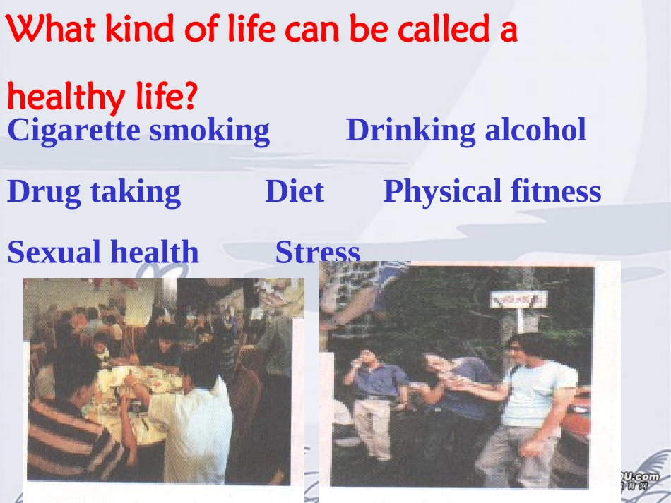 英语课件高二英语Unit3Ahealthylife课件_第2页