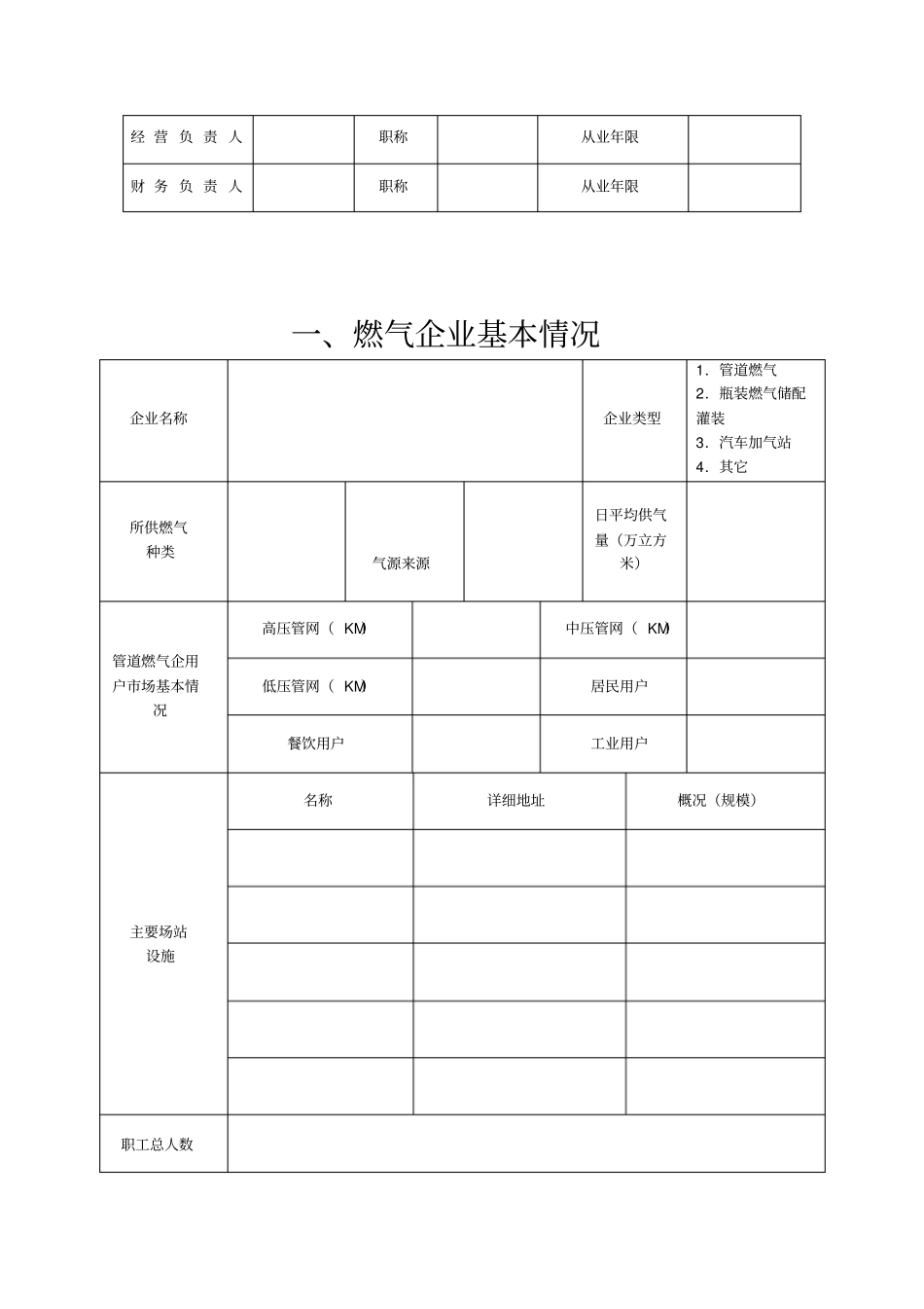 河南燃气企业经营许可证申请表_第3页