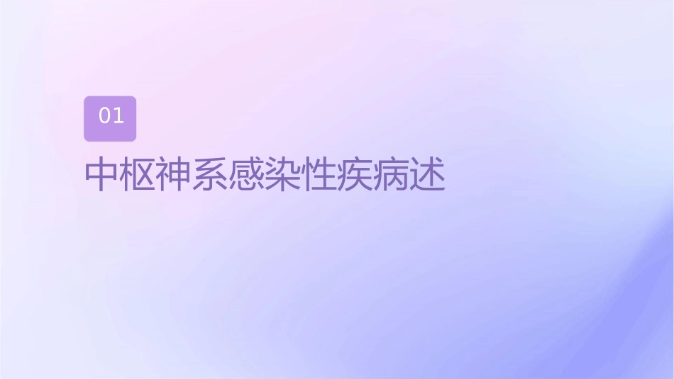 人卫版中枢神经系统感染性疾病教学护理课件1_第3页