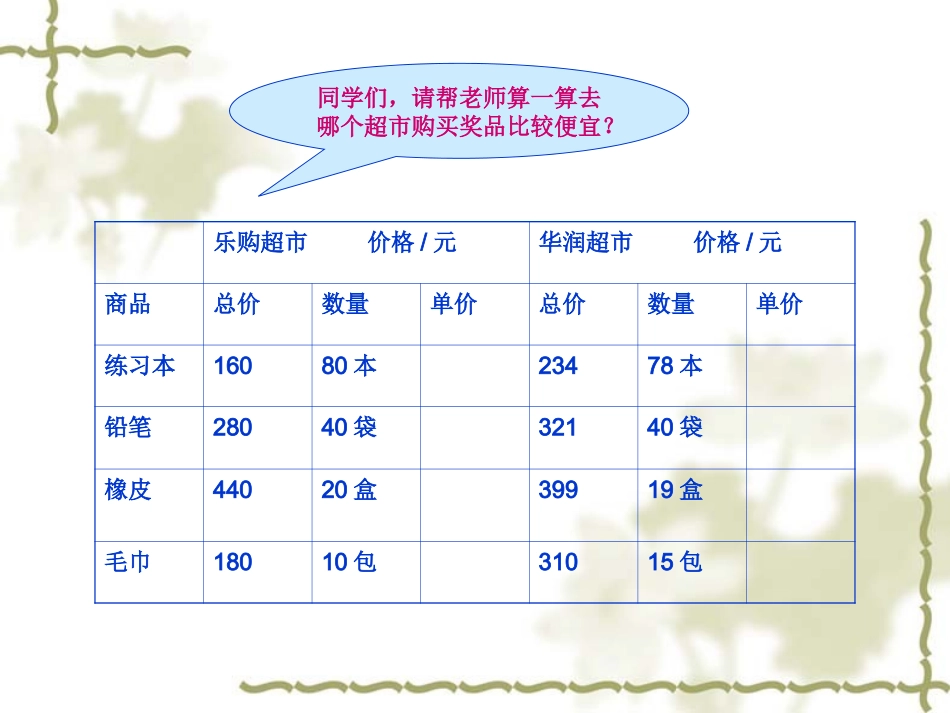 《除数是两位数的除法》整理与复习_课件_第1页