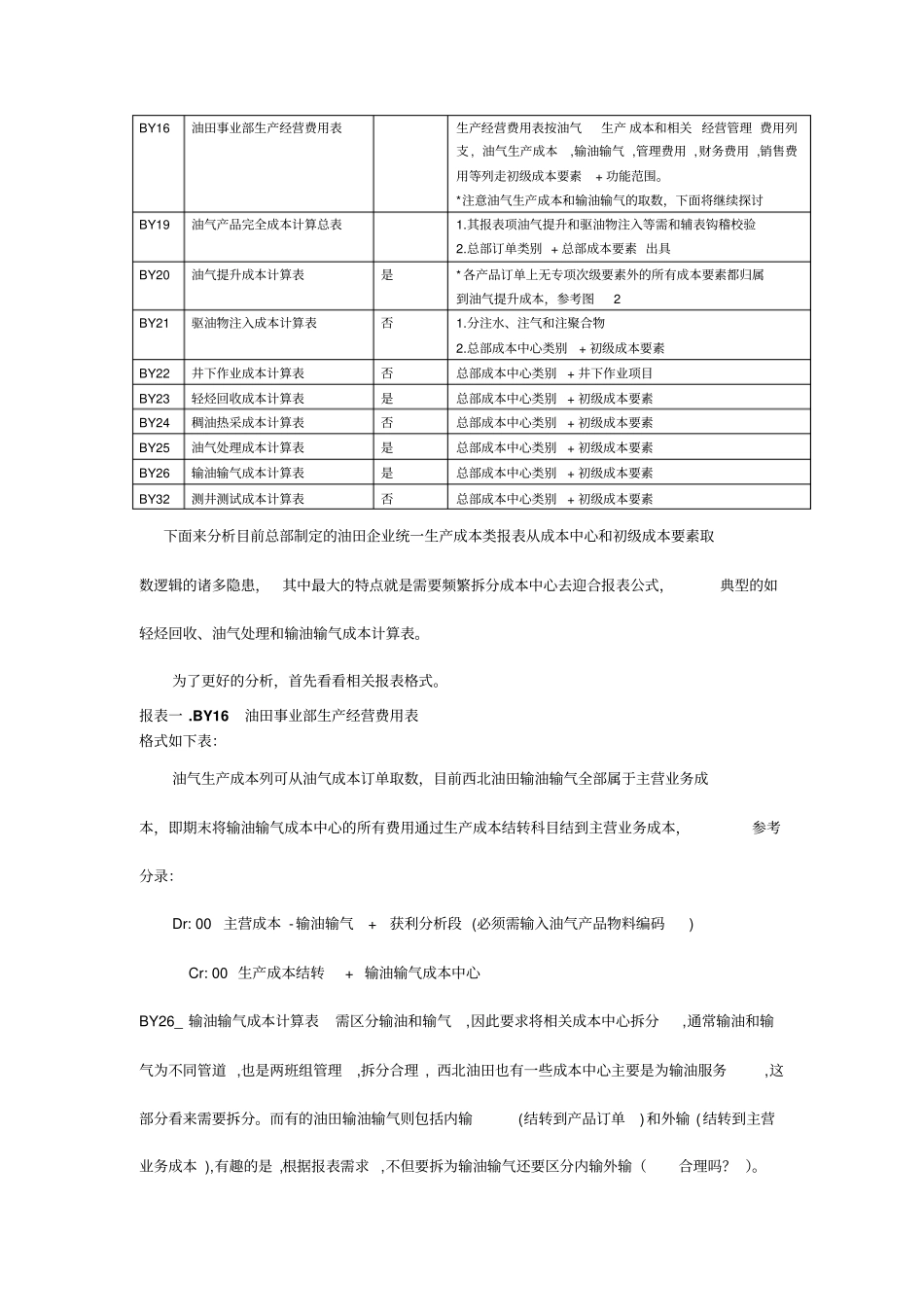 油田企业生产经营报表逻辑统一方案探讨_第3页