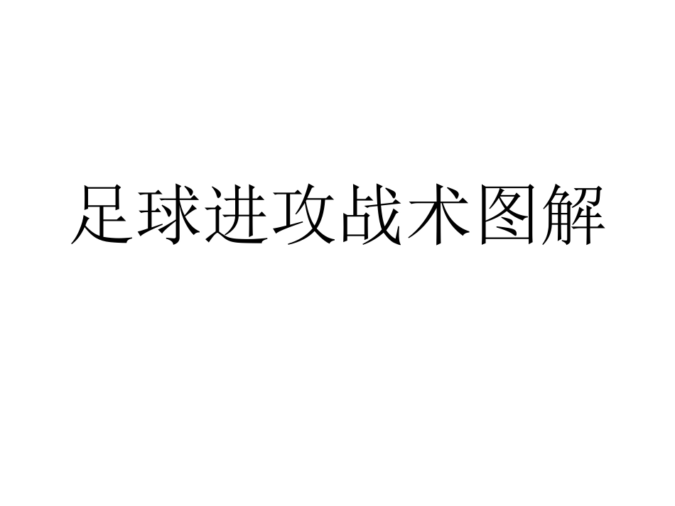 足球进攻战术图解_第1页