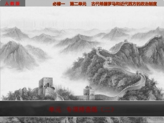 单元专项排查练（二）