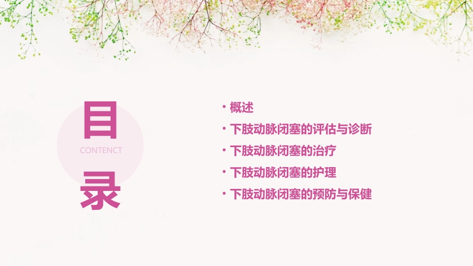 下肢动脉闭塞查房护理课件_第2页