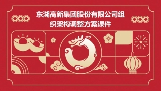 东湖高新集团股份有限公司组织架构调整方案课件