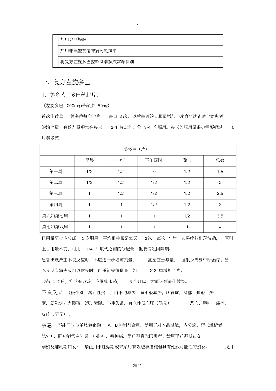 治疗帕金森的药物_第2页