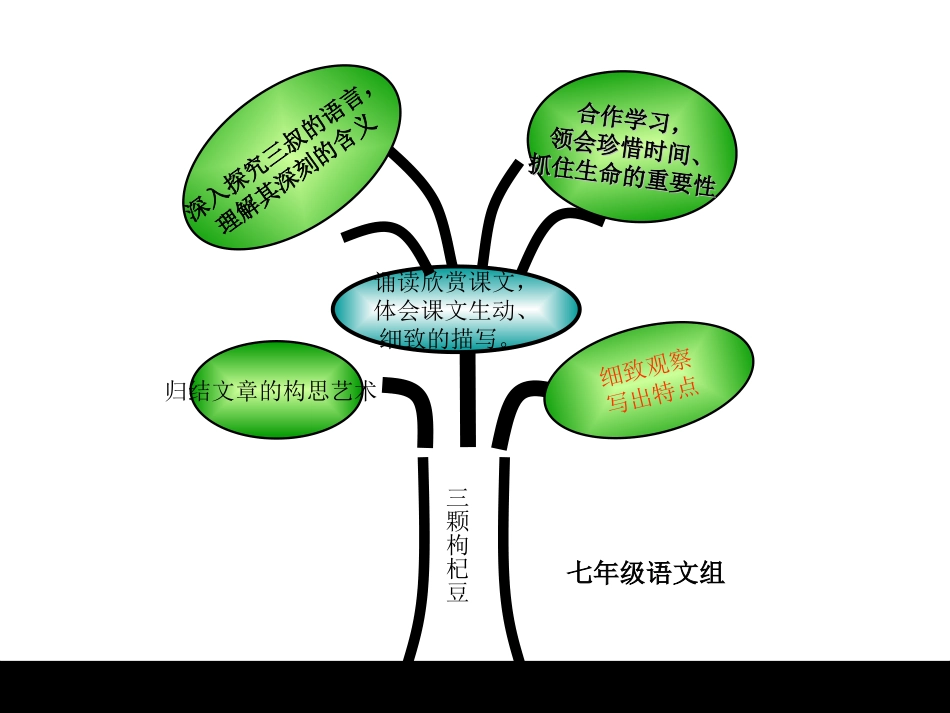 七年级语文第二单元知识结构图pt_第2页