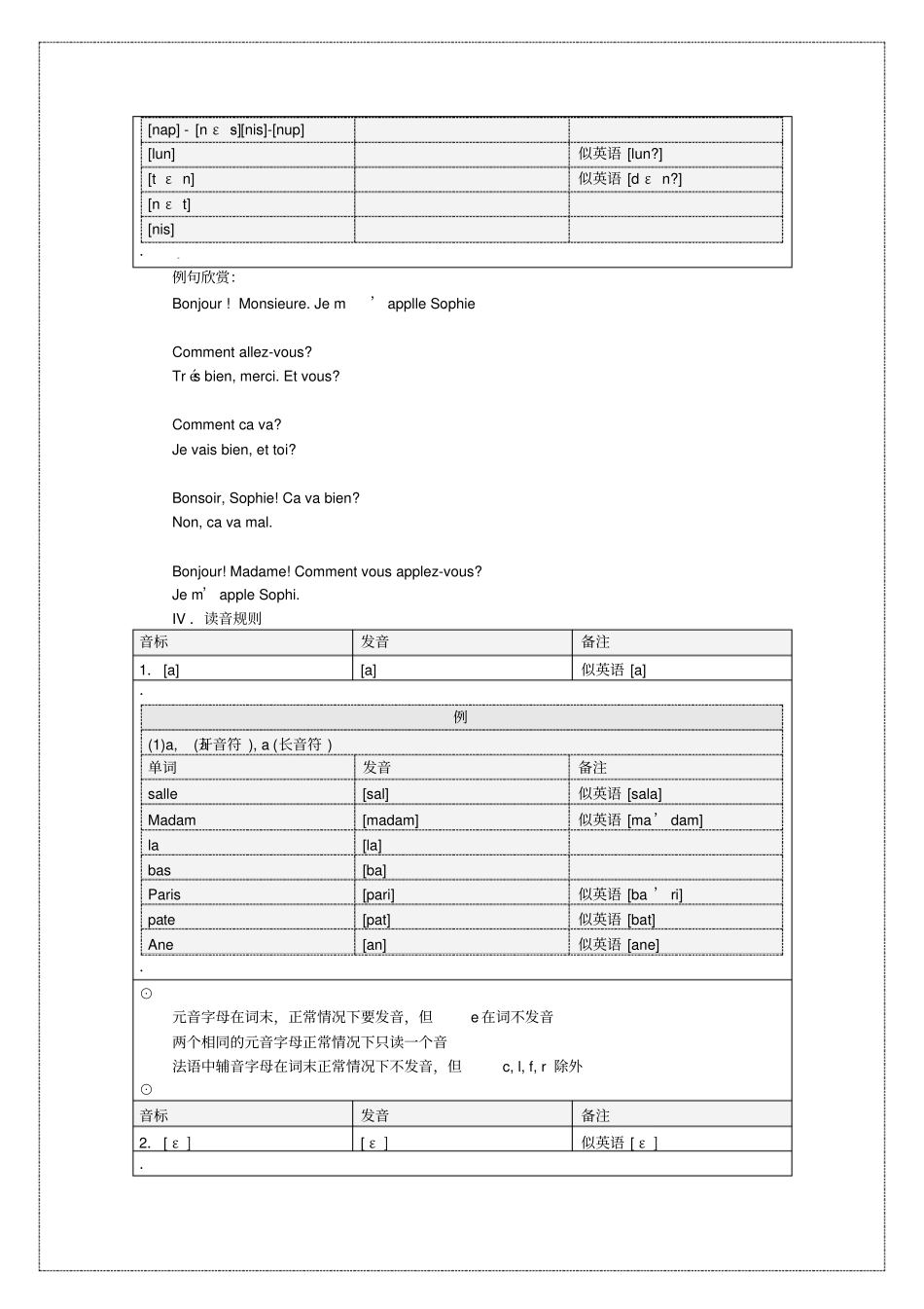 法语学习笔记_第3页