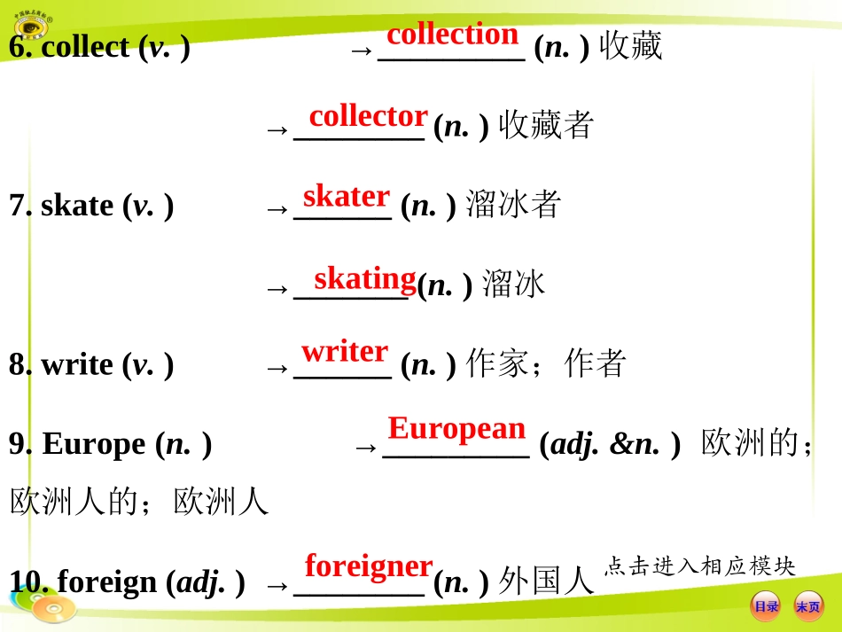 八年级上册Units5、6_第3页