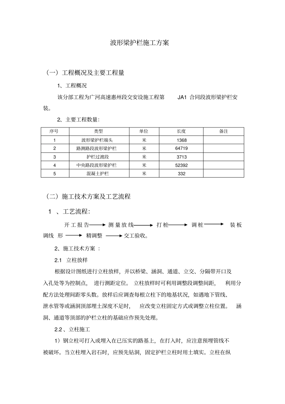 波形护栏施工_第3页