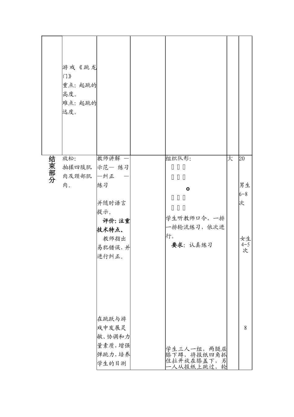 三年级《立定跳远》教案_第3页