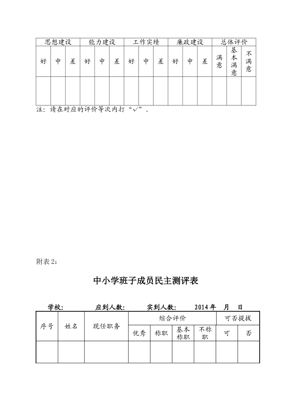 2014年中小学班子考察方案_第2页