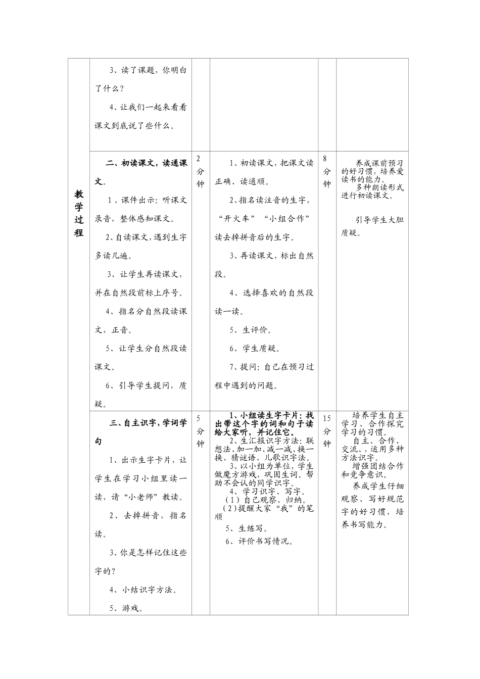 一年级下册语文《荷叶圆圆》教学设计_第3页