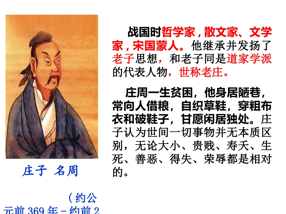 《庄子二则》课件_第2页