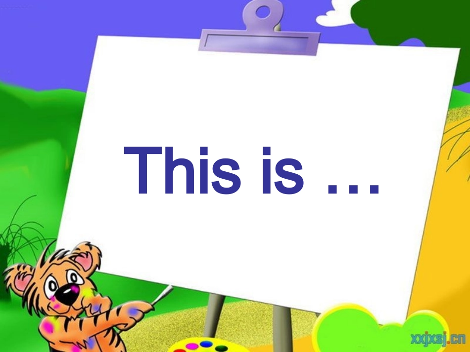 精通英语三年级下第13课课件_第2页