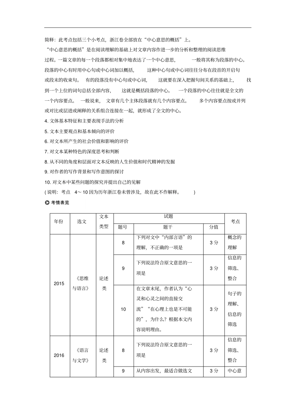 浙江专用高考语文总复习——实用类、论述类阅读讲义_第2页