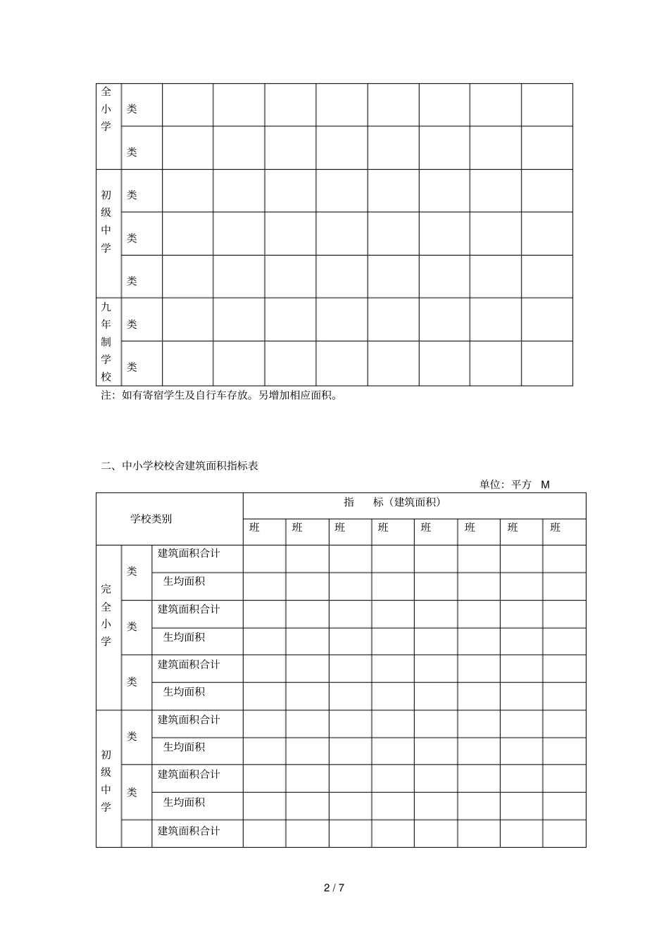 浙江九年制义务教育标准化学校评定标准_第2页