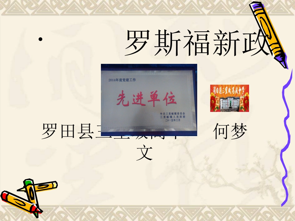 《罗斯福新政》_第1页
