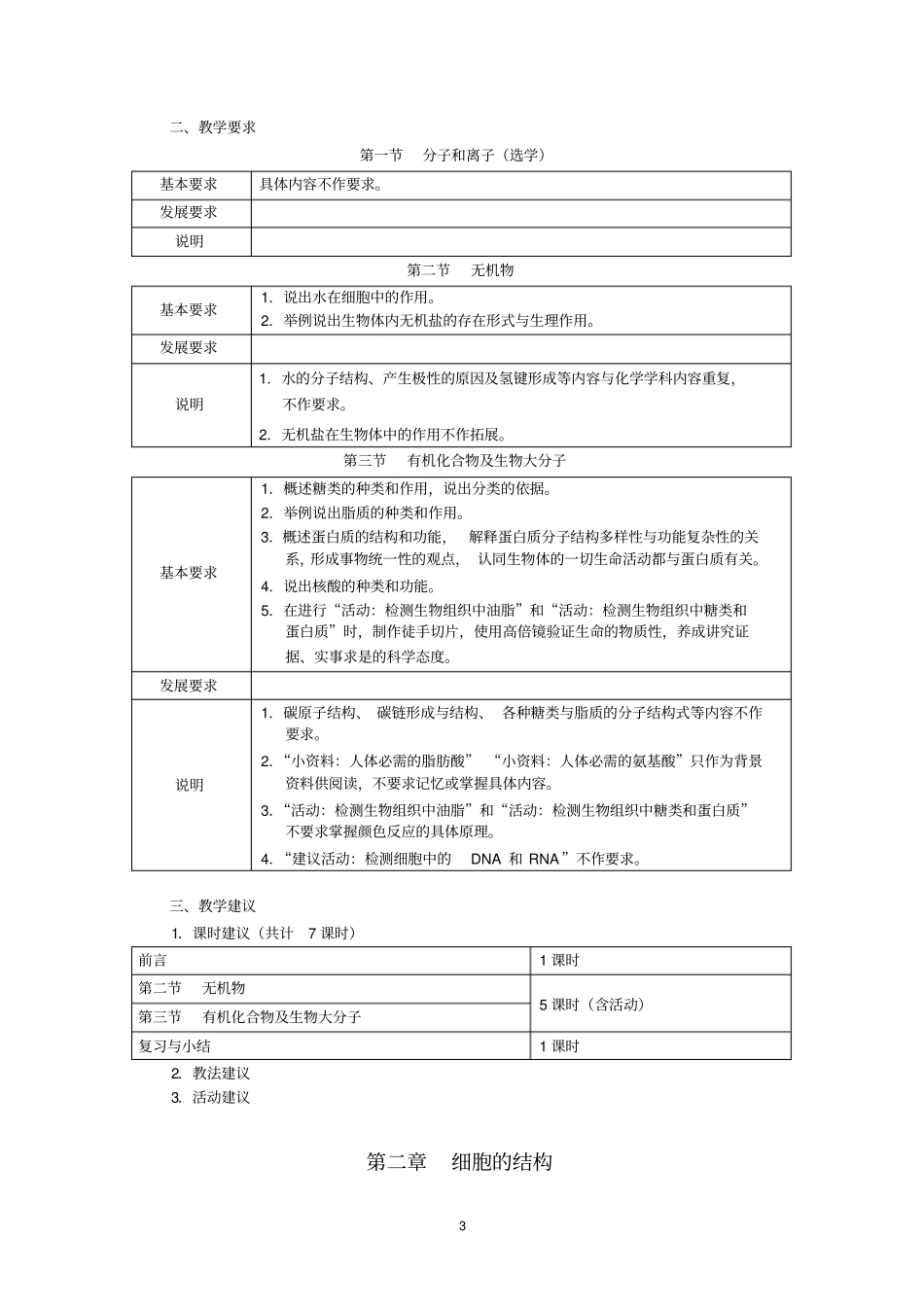 浙江普通高中生物学科教学指导意见2014版_第3页