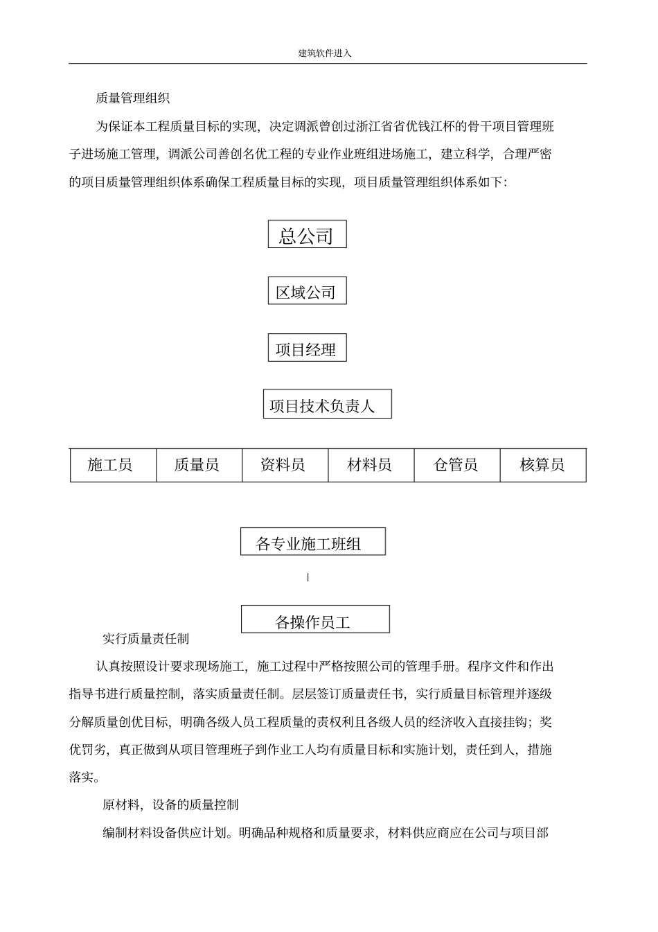 浙江某住宅水电施工组织设计_第2页