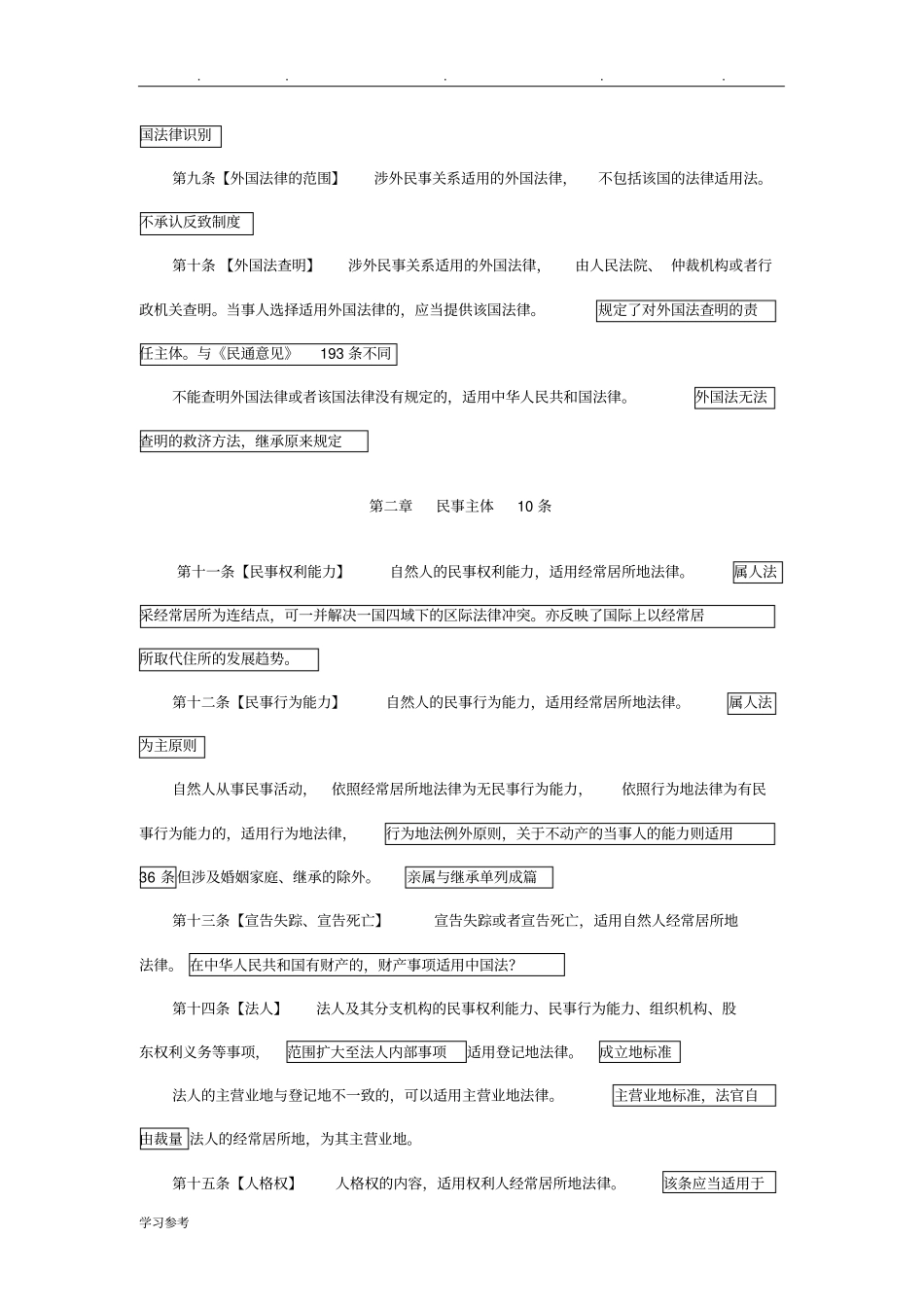 涉外民事关系法律适用法解析_第3页