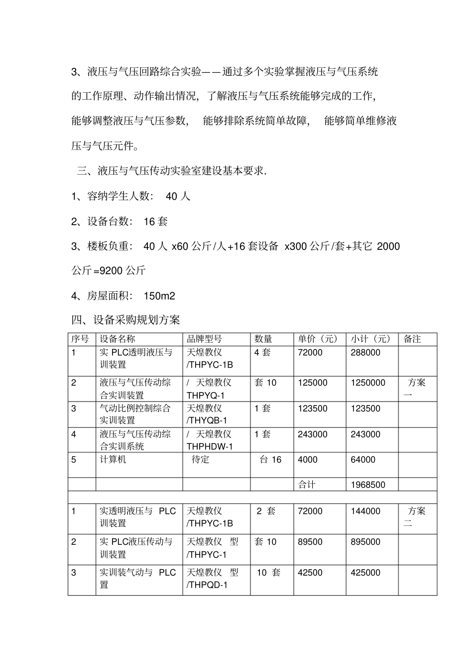 液压实训室建设可行性方案_第2页