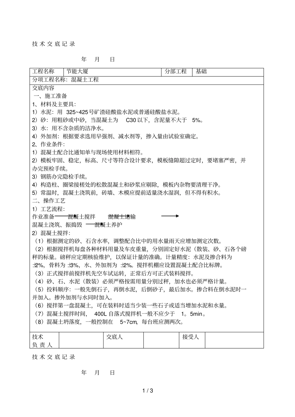 混凝土工程技术交底001_第1页