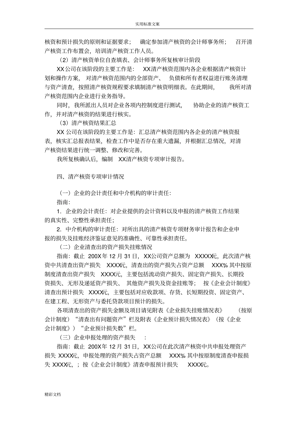 清产核资专项审计报告材料模版_第3页