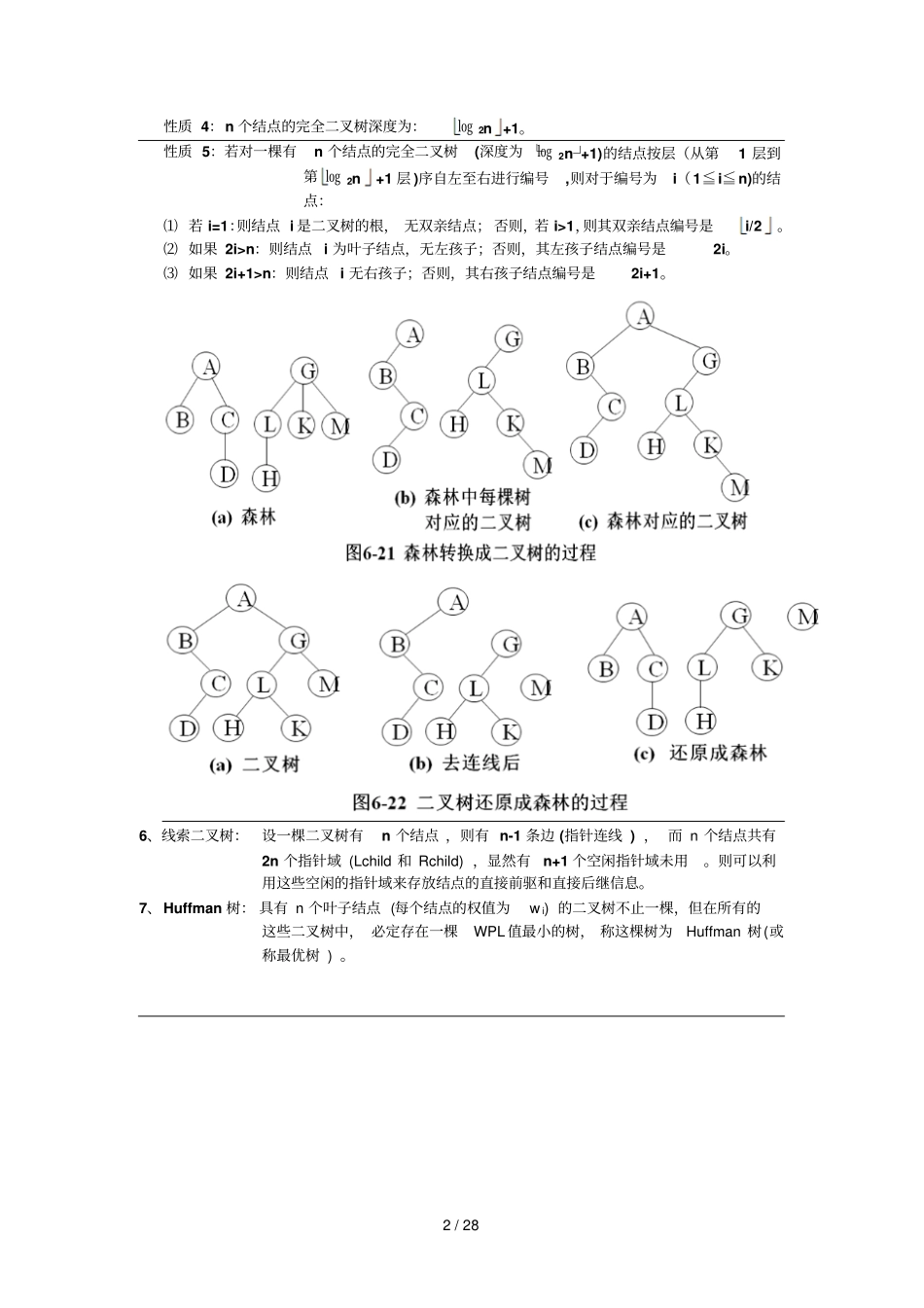 清华大学严蔚敏新版数据结构考研要点精华新版_第2页