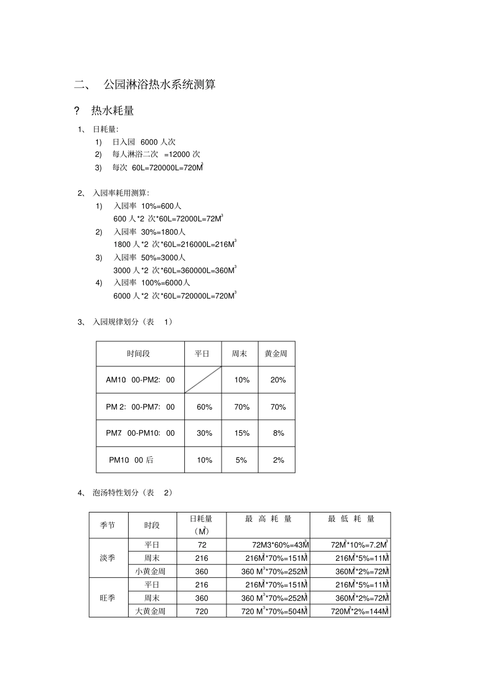 温泉度假酒店项目电力负荷计算_第2页